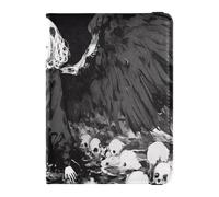 portafolios de piel para pasaporte y tarjetas de vacuna combinada de portafolios de viaje con bloqueo RFID para hombres y mujeres, impermeable, Color 15, Una talla, Moderno