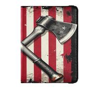 portafolios de piel para pasaporte y tarjetas de vacuna combinada, funda para pasaporte, documentos de viaje, portafolios, pasaporte, para viajes, esencial, impermeable, Color 12, Una talla, Moderno