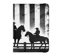 portafolios de piel para pasaporte y tarjetas de vacuna combinada, funda para pasaporte, documentos de viaje, portafolios, pasaporte, para viajes, esencial, impermeable, (Color 48), Una talla, Moderno