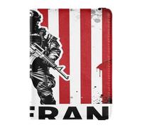 portafolios de piel para pasaporte y tarjetas de vacuna combinada, funda para pasaporte, documentos de viaje, portafolios, pasaporte, para viajes, esencial, impermeable, Color 49, Una talla, Moderno