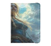 portafolios de piel para pasaporte y tarjetas de vacuna combinada, para pasaporte de viaje, soporte para pasaporte para mujeres y hombres, impermeable, Color 12, Una talla, Moderno