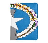 portafolios de piel para pasaporte y tarjetas de vacunación con ranura para tarjetas de vacunación, funda para pasaporte, funda tipo portafolios para mujeres y hombres, impermeable, Color 24, Una