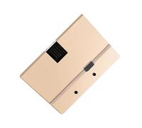 Portafolios organizadores plegables impermeables con bloc de escritura para contratos e informes, firmas de contratos, carpetas ergonómicas para firmar