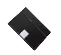 Portafolios organizadores plegables impermeables con bloc de escritura para contratos e informes, firmas de contratos, carpetas ergonómicas para firmar