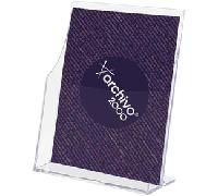 PORTAFOLLETOS SOBREMESA PREMIUM 1/3 A4 VERTICAL 85x115x145MM ARCHIVO 2000 6141CSTP 6141 CS TP
