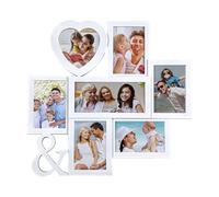 PORTAFOTOS MULTIPLE ARBOL PVC BLANCO