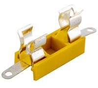 Portafusibles 5x20 con lengüetas para soldar