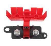 Portafusibles Atornillable de 500 70 V para Automoción, Camión, RV | Goma, Acero Inoxidable y Aleación, Terminal Horquilla, Caja Perno Grande