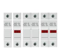 Portafusibles CC Paralelo 1P 2P, 10x38mm, Base Solar fotovoltaica de Alto Voltaje, 1000V, 1 Uds.(32-1P-Fuse Base)