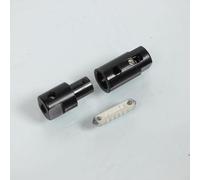 Portafusibles de cerámica Flosser 124800 con fusible tipo lanzadera 8A para motocicleta auto