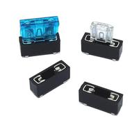 Portafusibles de cuchilla Micro Mini, mediano y pequeño, portafusibles Universal for coche, montaje en Panel PCB, bloques seguridad, terminales