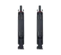 Portafusibles de módulo solar Conector fotovoltaico MC4 - Enchufe de fusible CC resistente al agua 15A 30A | Paquete de 2 accesorios de conexión de protección del solar fotovoltaico instalació