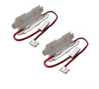Portafusibles eléctricos para horno microondas con fusibles de alto voltaje de 5 KV, opciones de corriente 0 65 0 9A, incluye 2 piezas para uso de reparación (5KV0.75A)
