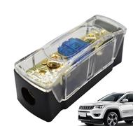 Portafusibles en línea para coche, bloque de distribución de automóviles, accesorio de modificación de subwoofer para remolques Minibus Sedanas y Camping-Car