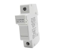 portafusibles fotovoltaico 1 juego de portafusibles solares fotovoltaicos de 1000 V CC con fusible de 1 A a 30 A (10 x 38)(10A)