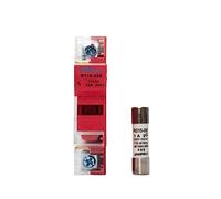 Portafusibles LED CA 1P de 690 V con núcleo de fusible cerámico de acción rápida de 10 x 38 mm, 0,5 A, 1 A, 2 A, 3 A, 4 A, 5 A, 6 A, 8 A, 10 A, 16 A, 20 A, 25 A, 32 A, RO15(Red-1sets Fuse and Base,2A)