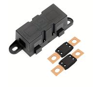 Portafusibles MEGA para coche con fusible de 30A-300A, portafusibles de corriente atornillado para coches, camiones, vehículos de construcción, autobuses, caravanas