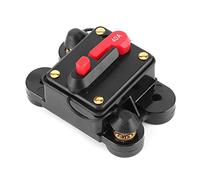 Portafusibles para de audio de automóvil, disyuntor automático de 12 V - 24 V, protección estéreo rearmable para amplificador de automóvil, barco, RV, ATV con (B(40A))