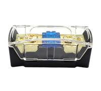 Portafusibles para radio de coche, bloque de distribución de protección | Accesorios de instalación para amplificador de coche, camioneta sedán y monoespacial