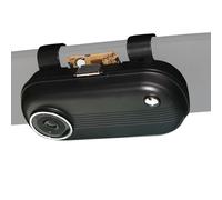 Portagafas de visera de coche con clip, soporte para gafas de coche, dispensador compacto para tarjeta de transporte conductor trasero SUV camping-Car utilidad camión