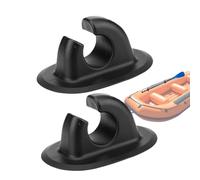 Portagaia,Soportes fijación motor barco - 2 piezas enganches remolque para kayak hinchable transporte canoa lago