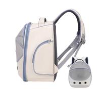 Portagatti | Bolsa resistente a los y antideslizantes, transportín para perros de pequeño tamaño, para viajes paseos, coche, cachorro, exterior, transporte público excursiones viajes