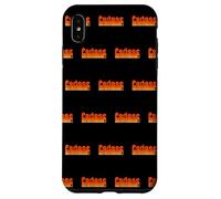 Portage, estilo retro de los años 80 de Indiana Carcasa para iPhone XS Max