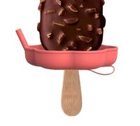 Portahelados para Niños, Fundas Reutilizables Seguras Para, Porta Conos Recoge Goteos, Reutilizable para Verano Días Calurosos Aire Libre Viajes Postres Yogur Chicos y Chicas