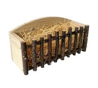 Portaheno Soporte Grande de Madera con Montaje en Jaula y Dispensador de | de heno para animales pequeños para Chinchilla, Hámster, Hurón y Mascotas Pequeñas: Apartamento, Habitación, Hogar