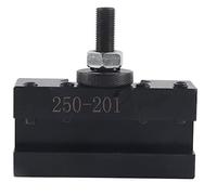 Portaherramientas 250-201 para torno, portaherramientas de torneado y enfrentado de cambio rápido para CNC, conjunto de intercambio rápido de acero de alto carbono para tornos con