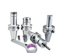Portaherramientas BBT30 BBT40 BT30 BT40 SK10/16 ER16 ER20 ER25 ER32, portaherramientas de torno, portaherramientas Cnc de alta velocidad, precisión de 0.002mm, 1 Uds.(BBT30-SK16-60)