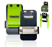 Portaherramientas Cinturón TRACER para Cintas Métricas hasta 8 m con Ranuras para Marcadores | Porta Herramientas Cintura y Cinturón de Trabajo