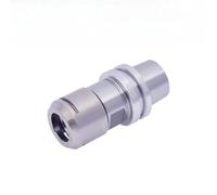 Portaherramientas CNC HSK25E HSK32E HSK40E SK10 SK16 ER11 ER16 ER25 ER32 De Acero Inoxidable Antioxidante HSK ER SK Para Pinzas portaherramientas de torno(HSK32E-ER16-60L)