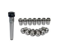 Portaherramientas Cónico MT1 MT2 MT3 MTA MTB ER11 + Pinza De Resorte 1/2/3/4/5/6/7/8 1/8 1/4MM Herramientas Torno Fresado CNC(ER11-13pcs MTB2-ER11)