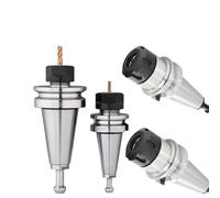Portaherramientas corto BT30 BT40 ER16 ER20 ER25 ER32 ER40 45L, mandril de fresado BT30 CNC, portaherramientas de torno mecánico, 1 Uds.(BT30-ER25-45)