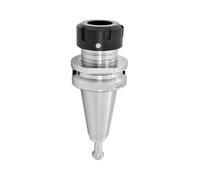 Portaherramientas de grabador husillo CNC equilibrio dinámico alta precisión BT ER BT30 BT40 ER16 ER20 ER25 ER32 para fresado tuercas(Stainless steel,BT40-ER25-100L)