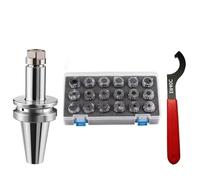 Portaherramientas De Mecanizado Para Torno De Fresadora CNC BT30 BT40 ER ER11 ER16 ER20 ER25 ER32 ER40 Juego De Mandriles De Resorte Para Fresadora portaherramientas de torno(AA,BT40-ER25UM-9PCS)