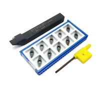 Portaherramientas de torneado exterior CNC SSVJCR 10 mm SVJCR 12 mm SVJCR 16 mm VCGT VCMT Insertos de torneado VCMT VCGT 110302/04/08 Insertos Herramienta de Torno(12mm and 04 CBN)