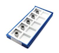 Portaherramientas de torneado exterior SVVCN de alta precisión 1616 2020 2525 H16 K16 M16 para usar con insertos indexables VCGW 1604 PCD CBN Herramienta de Torno(5PCS-VCGW160404 PCD)