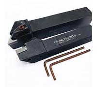 Portaherramientas de torno DDJNR, portaherramientas externo de 93 grados, Compatible con inserciones de aleación DNMG 150404, 1 ud.(DDJNR2525M1504 (25 positive))