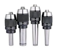 Portaherramientas de vástago recto Morse MT2 MT3 MT4 con mandril de tres mordazas autoajustable for fresadoras CNC.(C32-APU16)