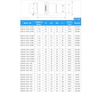 Portaherramientas HSK25E HSK32E HSK40E ER11 ER16 ER20 ER25 ER32 SK10 SK16 para husillo de fresado de máquina herramienta CNC con precisión de 0,001 mm(HSK40E-ER16-80)