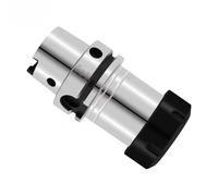 Portaherramientas HSK63 HSK63A HSK40A HSK50A ER16 ER20 ER25 ER32 Portaherramientas CNC Husillo de máquina de cinco ejes Mandril de torno Fresado(HSK63A-ER40-70L)