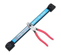 Portaherramientas magnético: tira magnética que ahorra espacio, acabado resistente a la oxidación, fácil instalación | Solución confiable de almacenamiento de herramientas para herramientas metálicas,