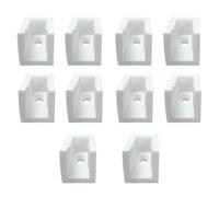 Portaherramientas neumáticas - Paquete de 10 perchas para ahorrar espacio | Soporte de pared para herramientas neumáticas | Para garaje, reparación, lavado de autos, área de mantenimiento, pequeño tal