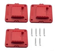 Portaherramientas para destornillador inalámbrico Craftsman de 20 V, para montaje en pared de plástico resistente para organización de taller, solución de almacenamiento para garaje 92,5 x 90 mm (3
