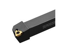Portaherramientas para torneado CNC Fresa de torno de 20 mm for roscado interior Portaherramientas de torneado SEL SER2020 Insertos de carburo CNC 22ER(SEL2020K22)