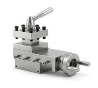 Portaherramientas Para Torno JY180V, Altura De Centro 49 Mm, 75 Mm, Ranura De Herramienta 18 Mm, Para Torno De Sobremesa, Mecanizado Acero Aluminio Latón Madera, Aficionados