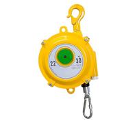 Portaherramientas retráctil con resorte equilibrador (1 pieza) - Cable de acero de 1,5 m y gancho for equipos de automoción y taller(22-30 Kg)