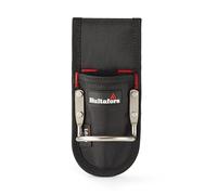 Portaherramientas y martillo de Hultafors I Soporte para cinturón para herramientas pequeñas I Material resistente con 1680 denier I Funda para herramientas estable I Compatible con cinturones de